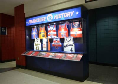 Washington Wizards Athletic Display