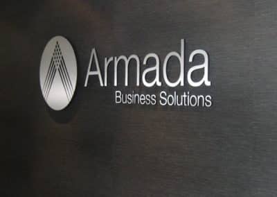 Armada logo sign