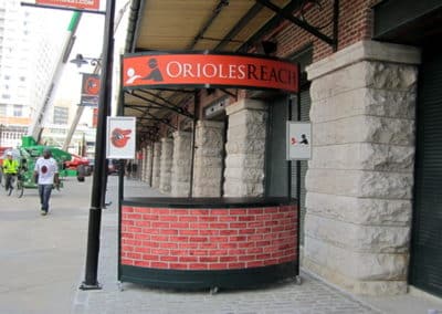 Baltimore Orioles Athletic Display