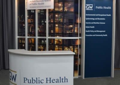 George Washington University 10 Foot Display
