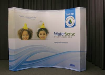 LMD Fabric Pop Up Display