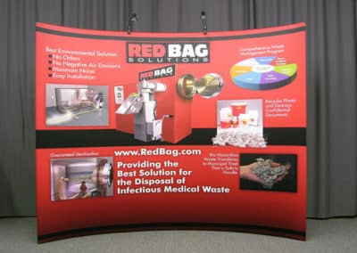 Red Bag 10 Foot Display