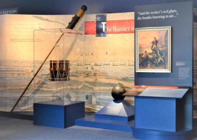 Star Spangled Banner Museum exhibit