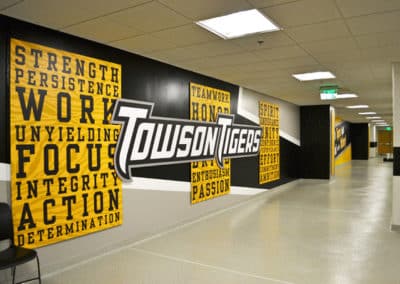 Towson University Athletic Display