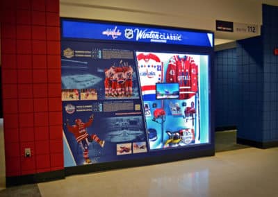 Washington Capitals Display Case