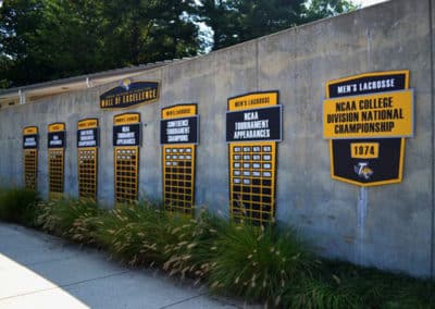 Towson University Athletic Display