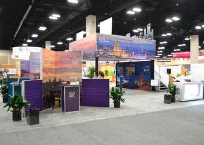 Adventist Mission trade show display