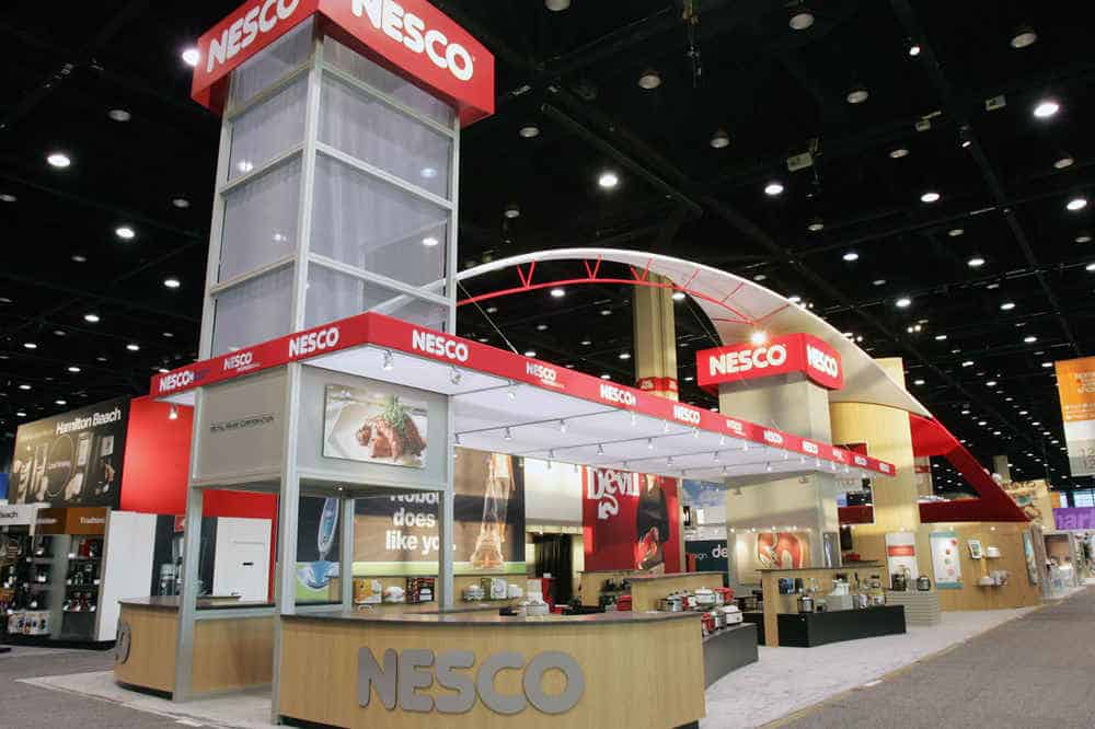 NESCO trade show exhibit