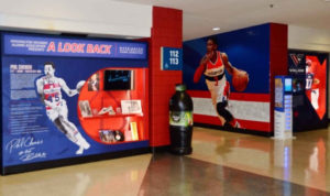 Washington Wizards Athletic Display