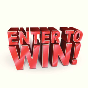 3d illustration of the words Enter to Win