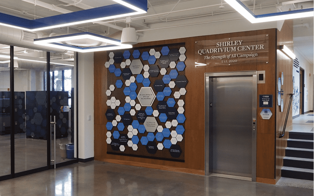 Hill School signage