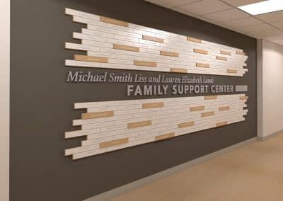 Georgetown Medical Center- Donor Recognition Display