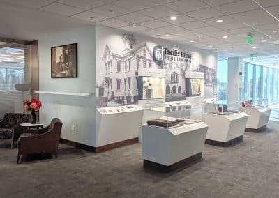 Pacific Press Historical Timeline Display