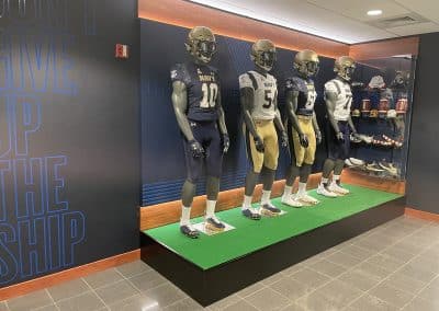 The Naval Academy Custom Display