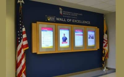 Six Employee Recognition Wall Displays that are Designed for Inspiration