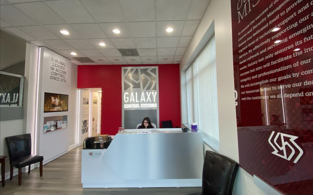 Galaxy Control Systems lobby