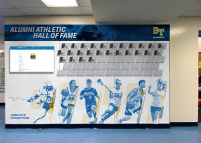 beth tfiloh wall of fame display