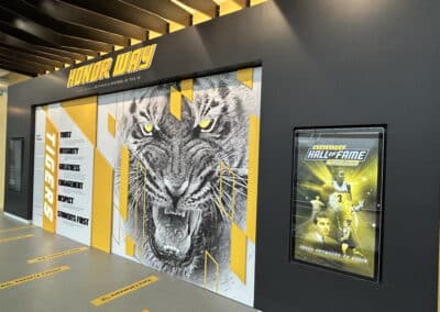 towson university wall of fame display
