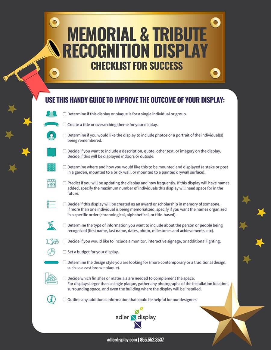 Recognition Displays | Adler Display in Maryland