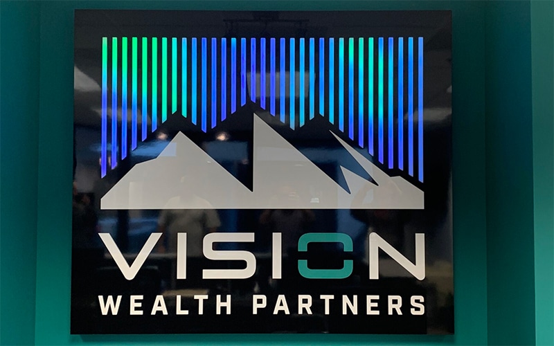 vision wealth partners signage