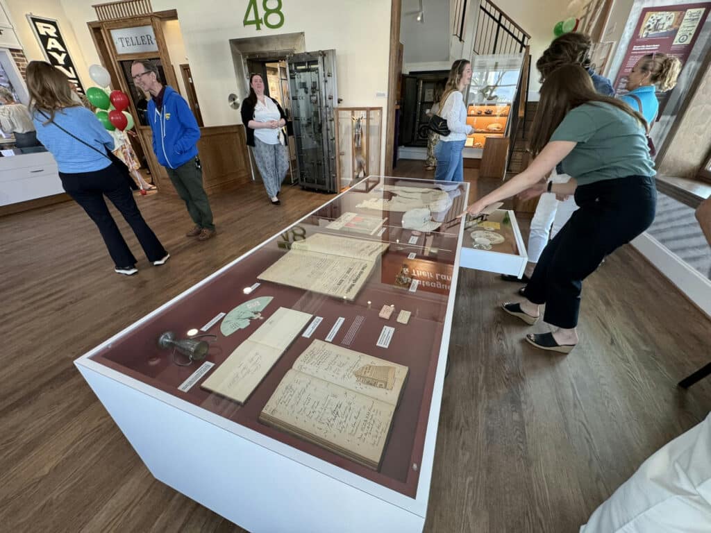 museum of oc exhibit w drawers