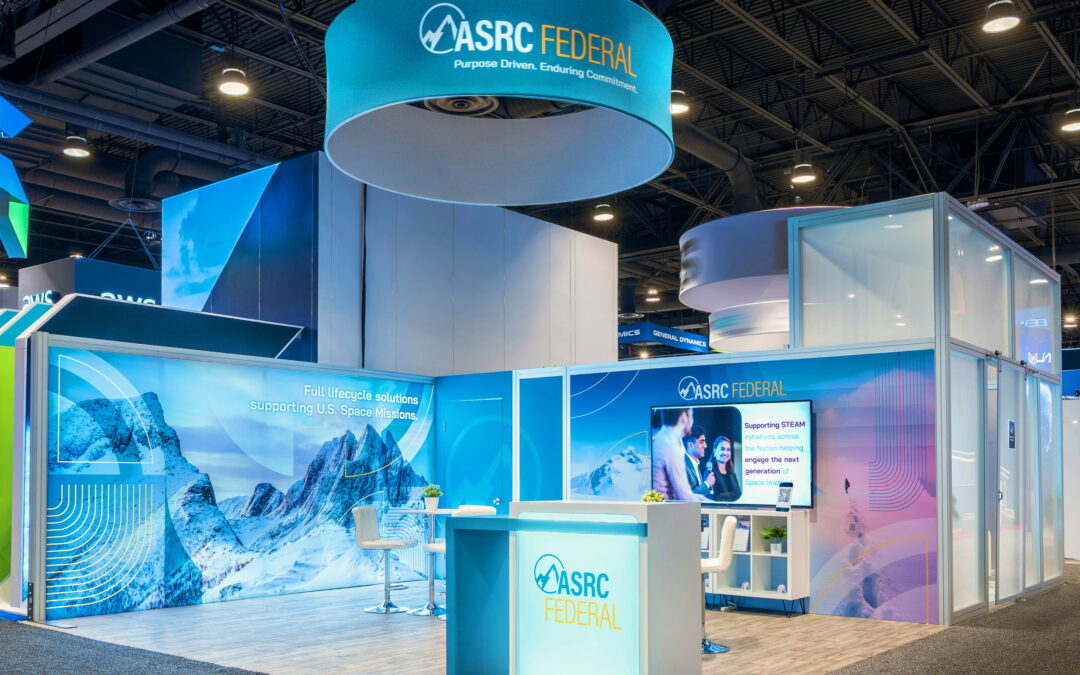 Project of the Month: ASRC Federal Trade Show Display