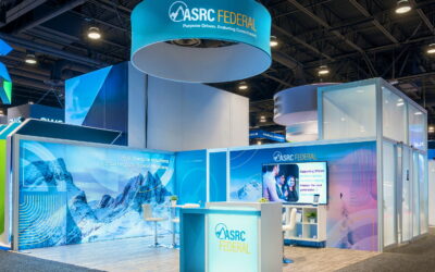 Project of the Month: ASRC Federal Trade Show Display