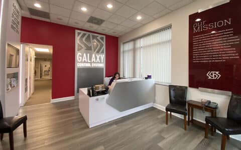 Branded Reception Area Solutions for Space | Adler Display
