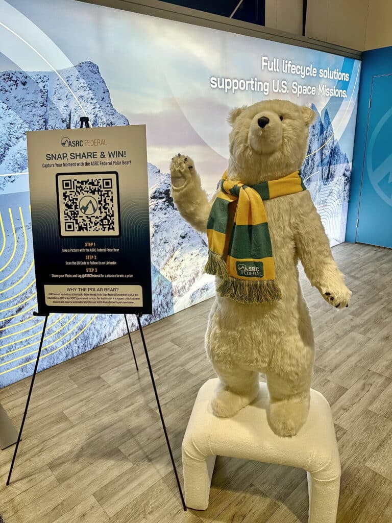 ASRC Polar Bear mascot