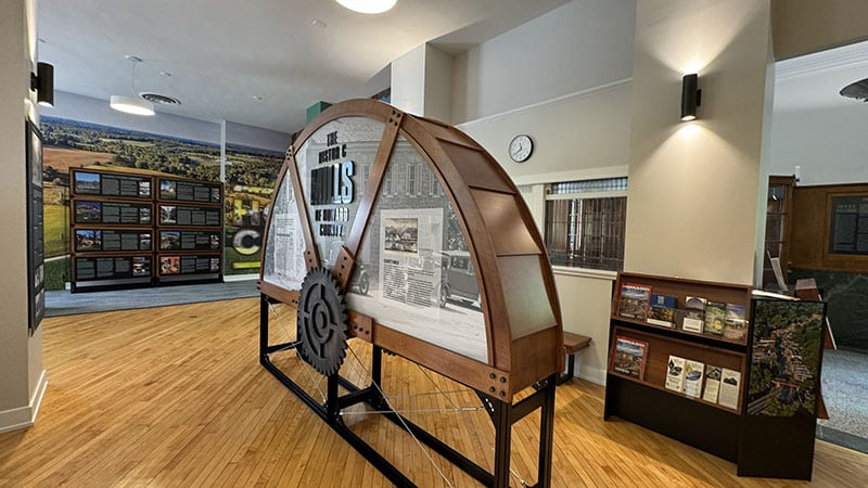 Howard County Welcome Center watermill