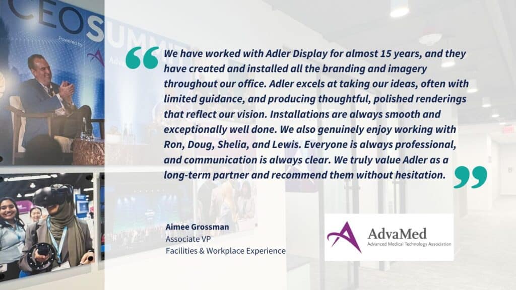 AdvaMed Testimonial