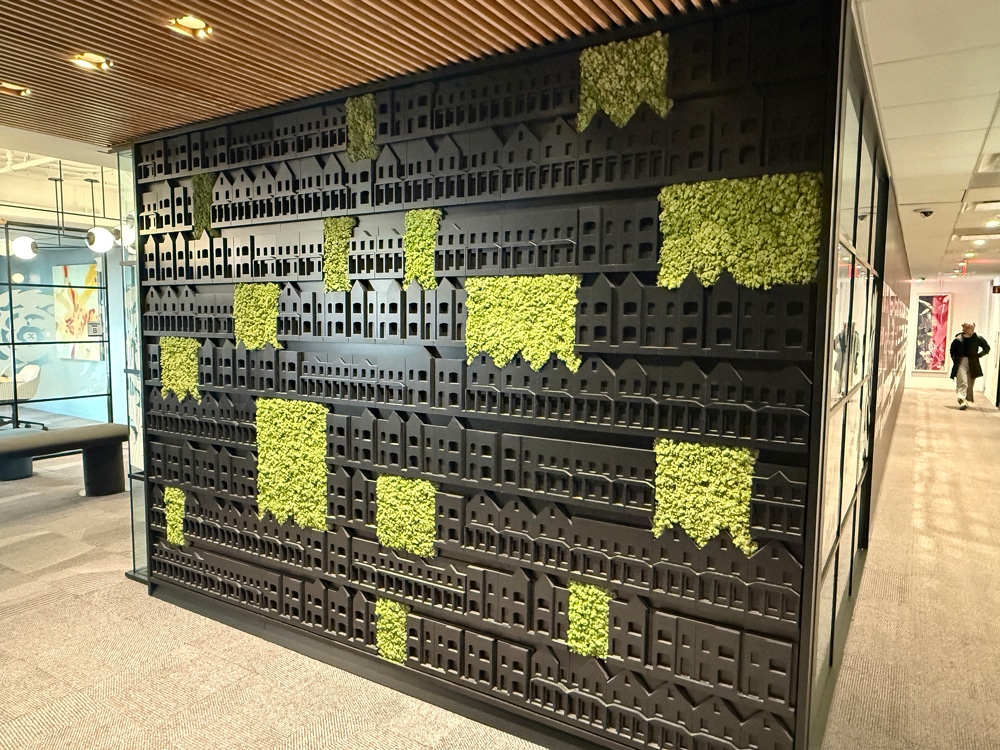 JPMC-architectural fabrication with moss