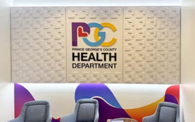 Prince George’s County Health & Human Services Building Branded Interiors