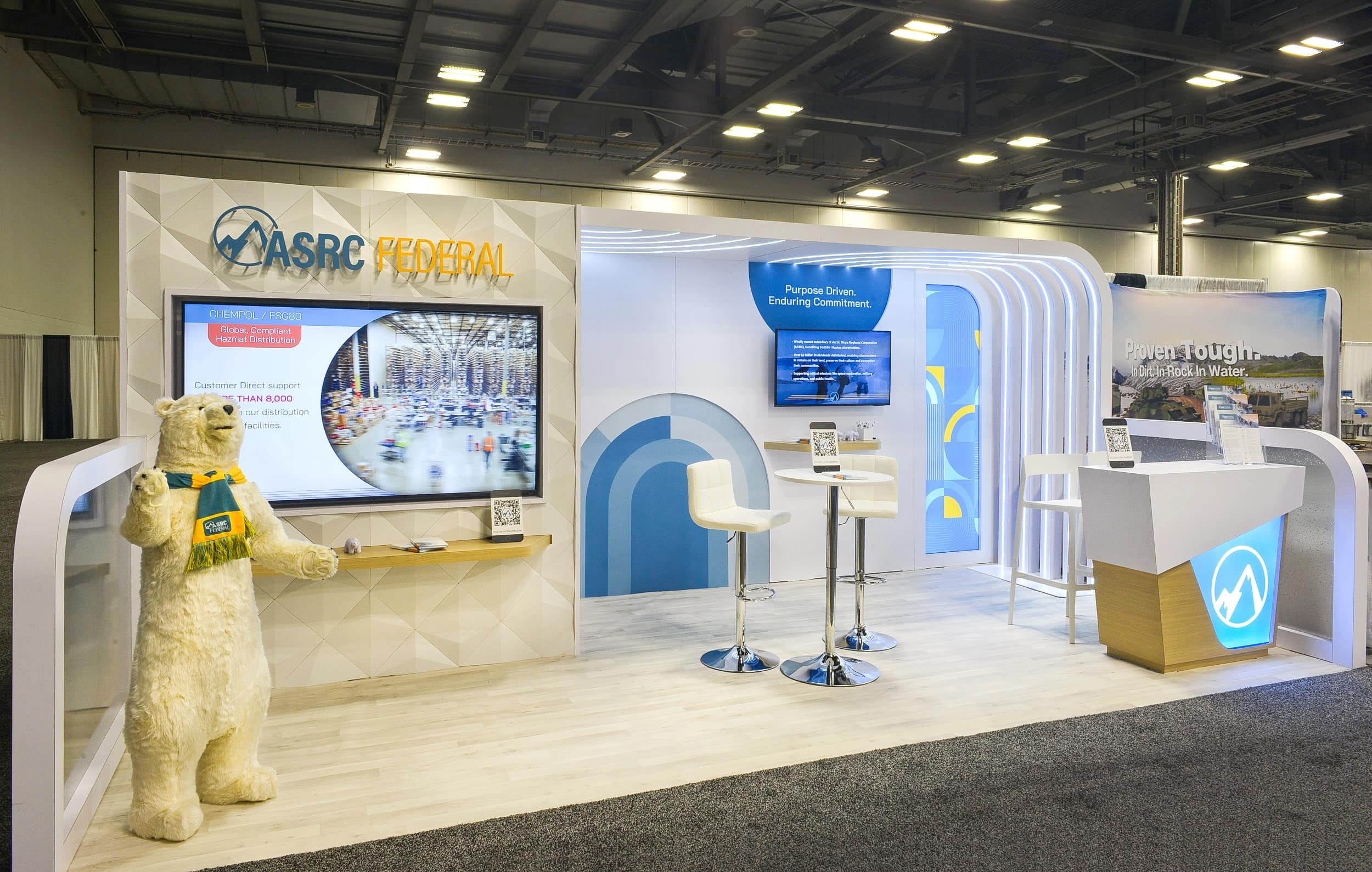 ASRC Federal Custom Exhibit Design
