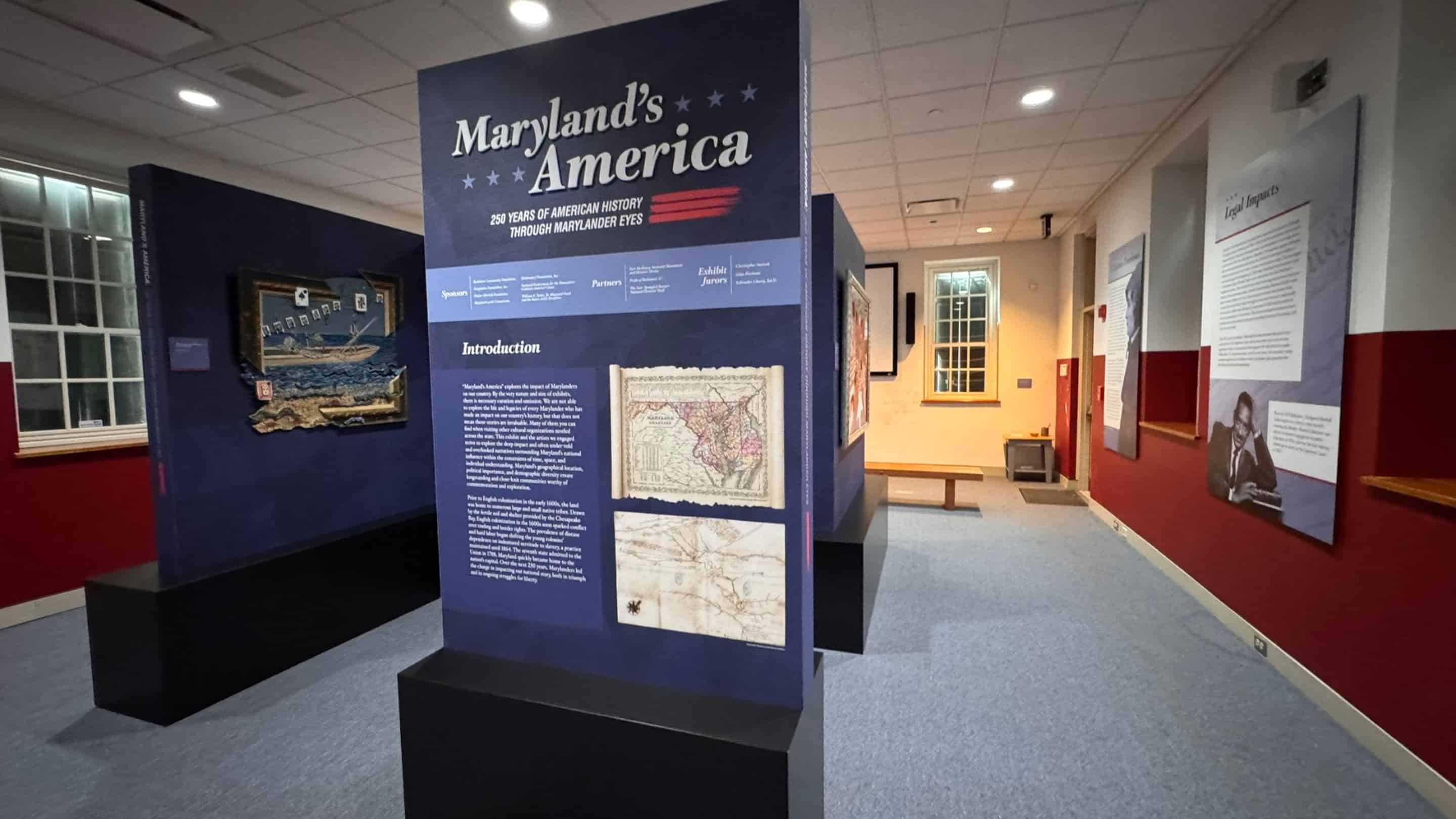 Flag House: 250th Anniversary display
