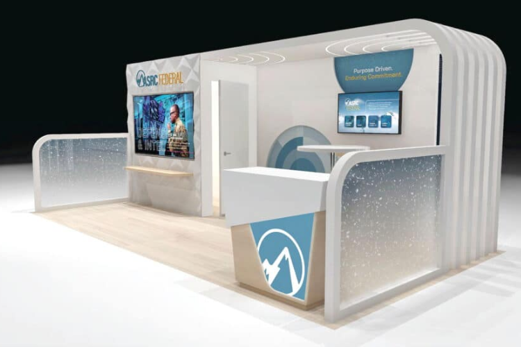 ASRC Federal Tradeshow Display