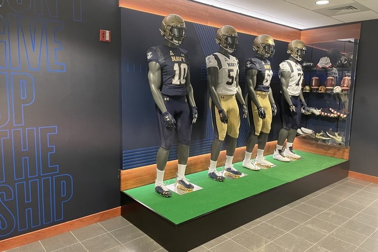 The Naval Academy Custom Display
