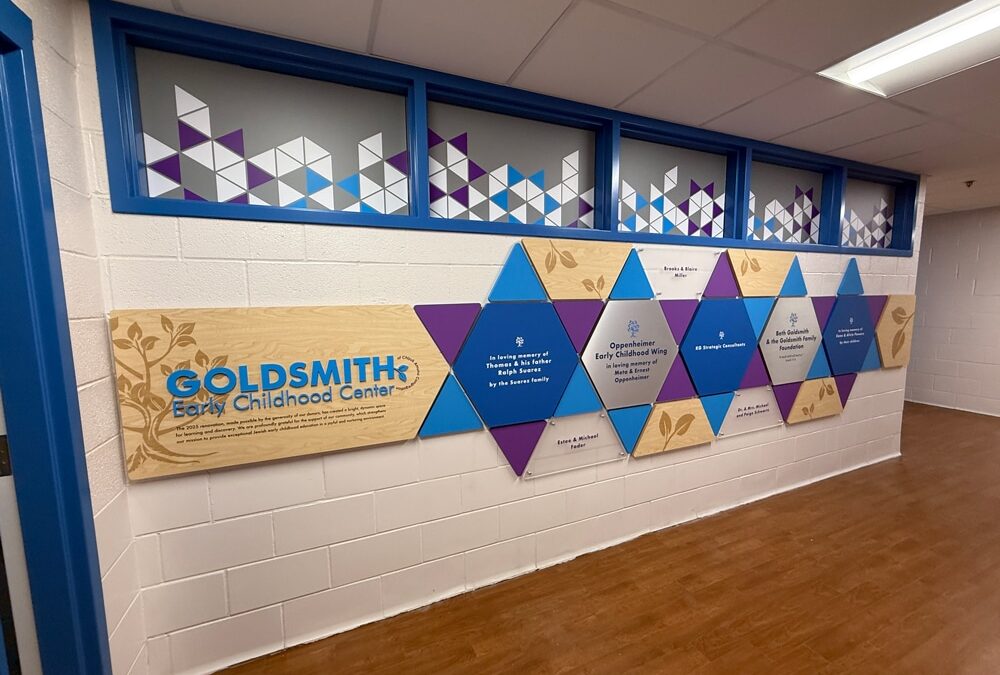 Celebrating Chizuk Amuno Congregation’s New Donor Display